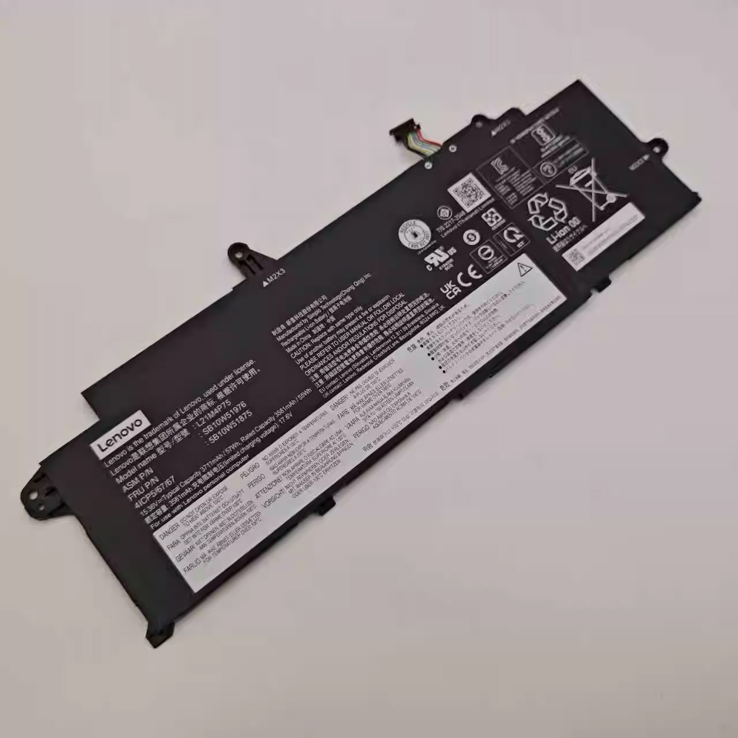 Genuine L21B4P71 Battery for Lenovo ThinkPad T14s Gen 3 Gen 4 57Wh Li-ion Replacement Battery