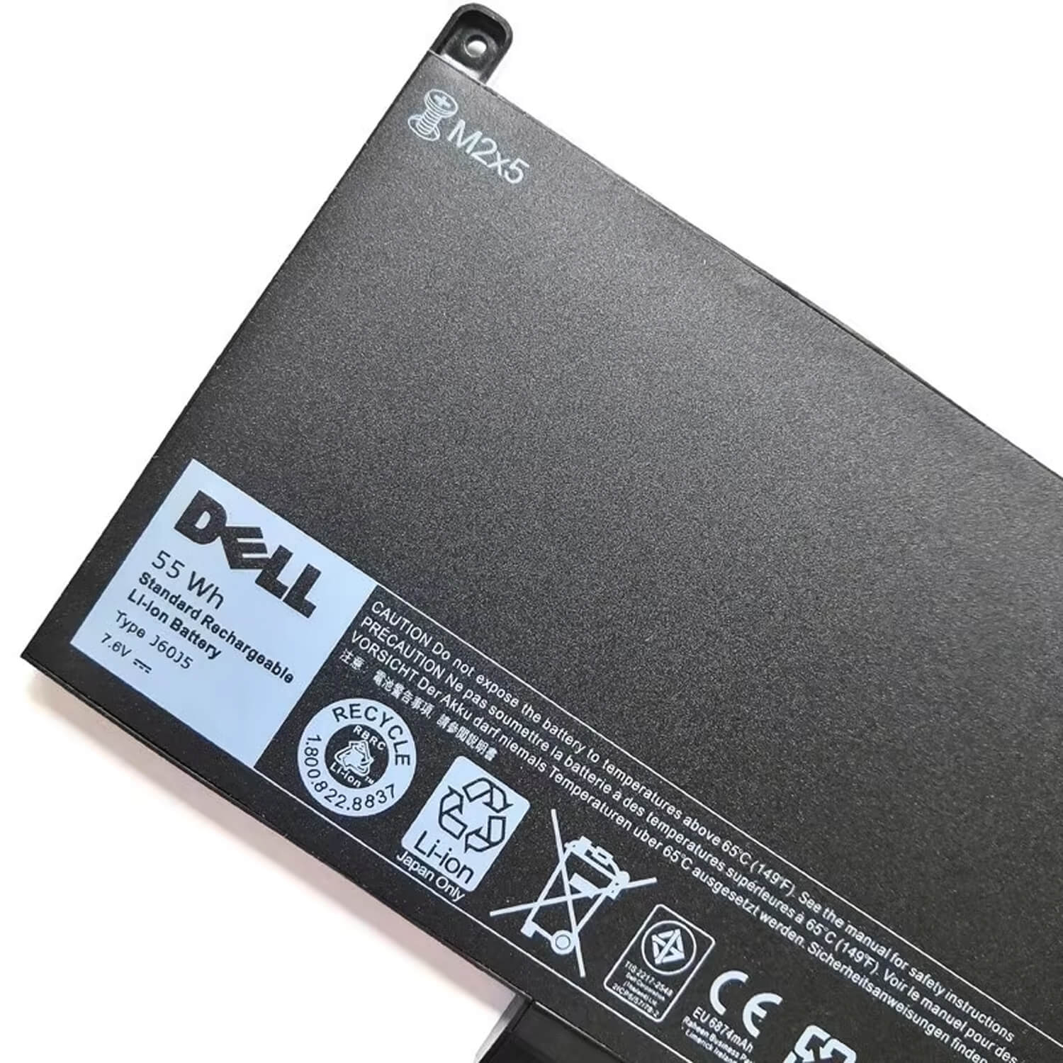 J60J5 MC34Y 55Wh Battery for Dell Latitude E7270 E7470