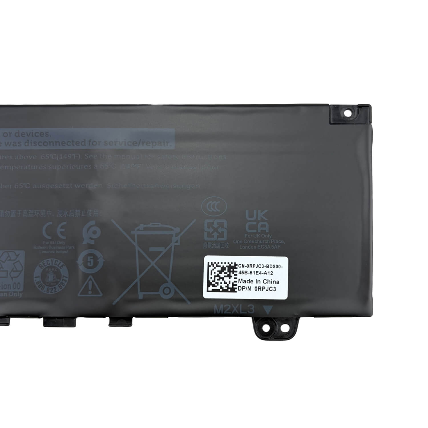 F62G0 39DY5 Battery for Dell Inspiron 5370 7370 7373 7380 38Wh