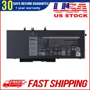 Genuine GJKNX GD1JP 68Wh Battery for Dell Latitude 5480 5490 5580 5590 Precision 3520 3530