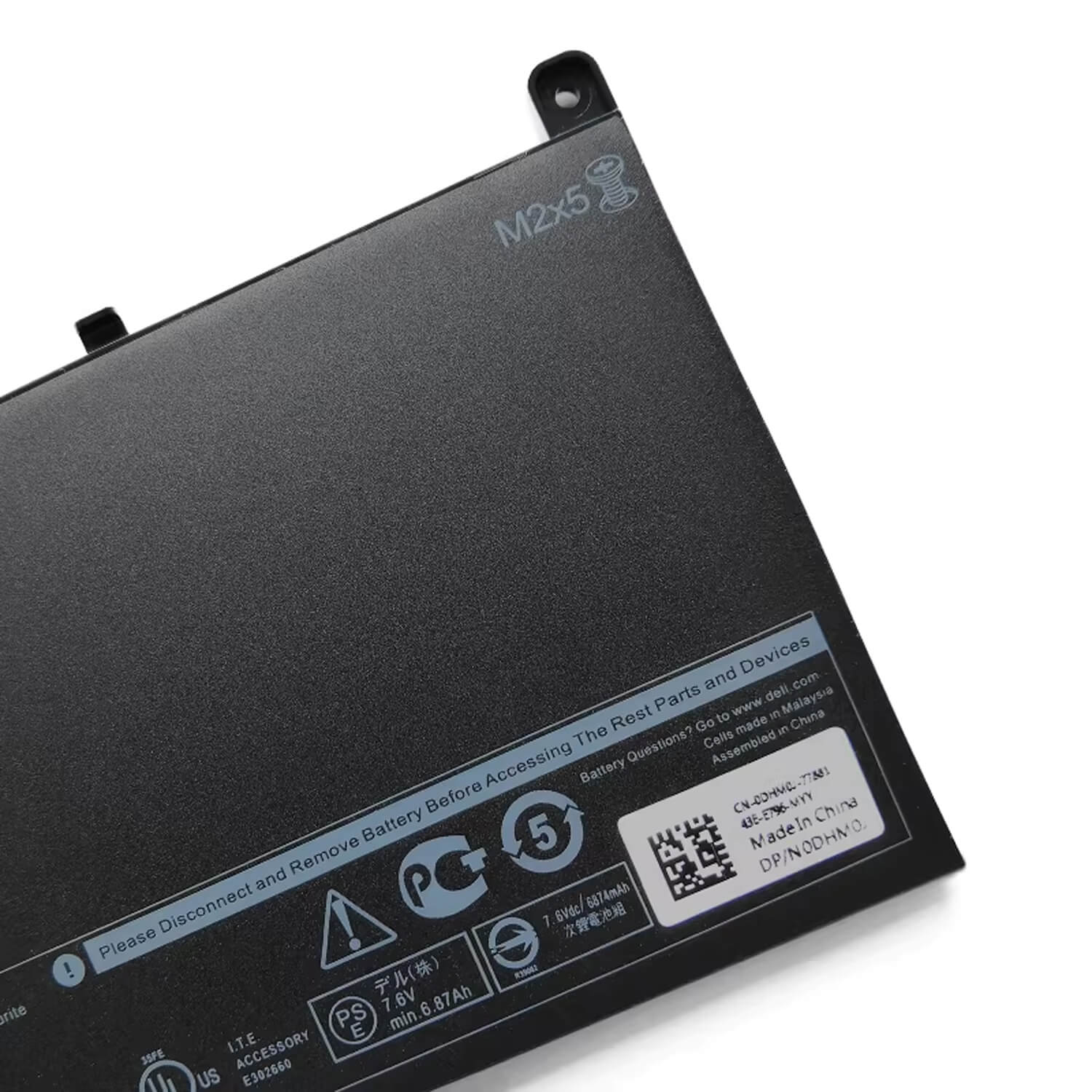 J60J5 MC34Y 55Wh Battery for Dell Latitude E7270 E7470
