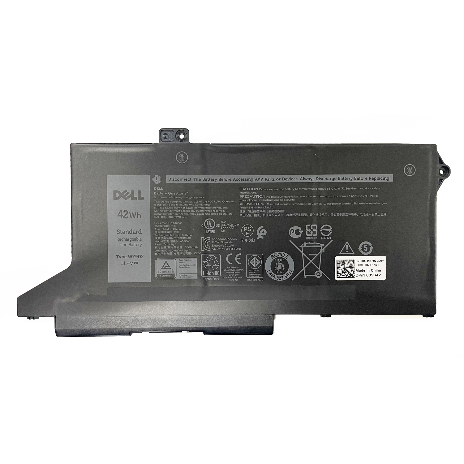 Genuine WY9DX Battery for Dell Latitude 5420 5520 and Precision 3560